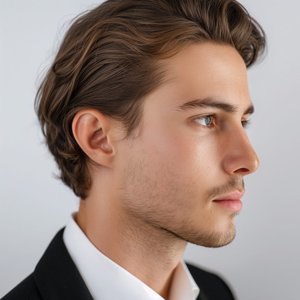 PRP for Men: The Natural Solution for Hair, Skin & Confidence A man with thick hair after getting prp for men