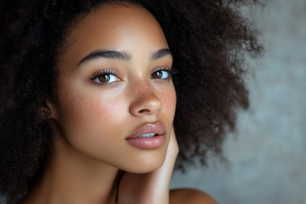 10 Best Supplements for Healthy, Youthful Skin Backed by Science Photo - A woman looking directly at the camera with perfect skin