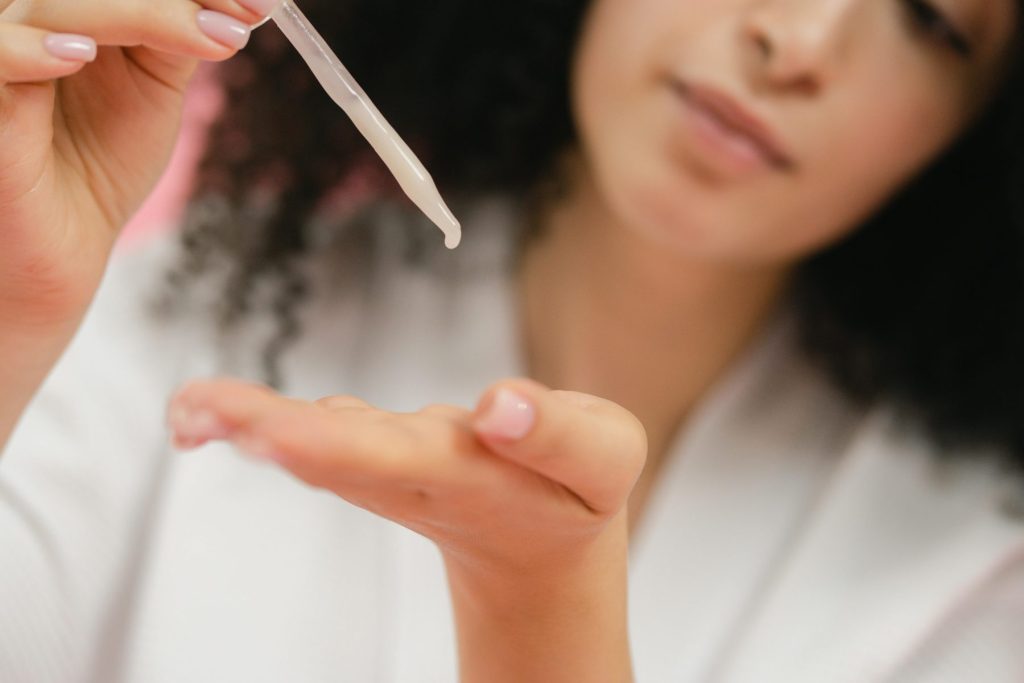 Introducing Polynucleotide Salmon Sperm: The no. 1 Skin Booster Changing Aesthetics Photo - A woman holding some Polynucleotide Salmon Sperm