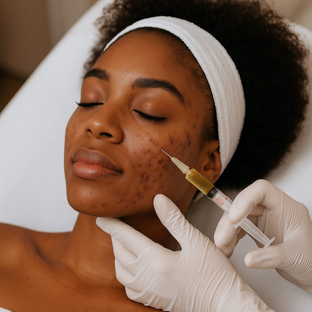 Our guide to helping you Choose the Right Non-Surgical Body Treatment Photo - A woman getting a Non-Surgical Body Treatment